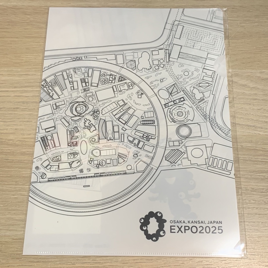 大阪万博 会場図 クリアファイル の通販 by ナツキ's shop｜ラクマ