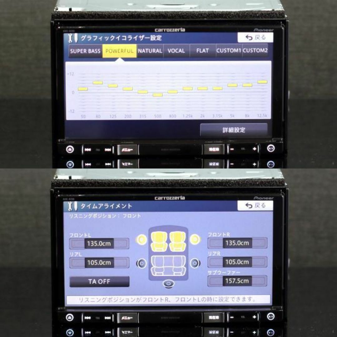地図2025年春最新版 最上級楽ナビAVIC-RZ99 フルセグ/BT/HDMI