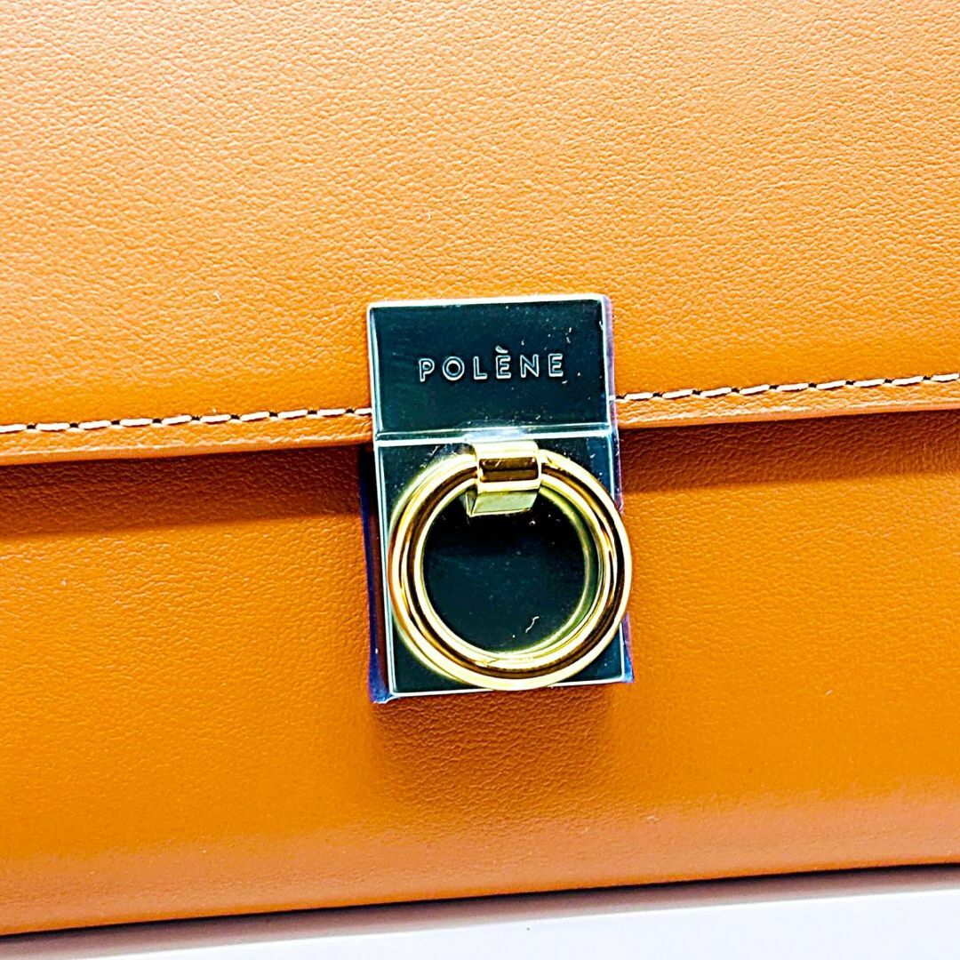 POLÈNE ポレーヌ 二つ折り財布 レザー ガンチーニ の通販 by ryu's