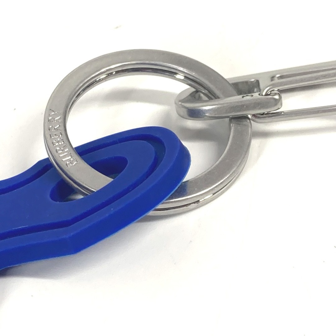 BURBERRY - バーバリー BURBERRY ロゴ カラビナ付き バッグチャーム