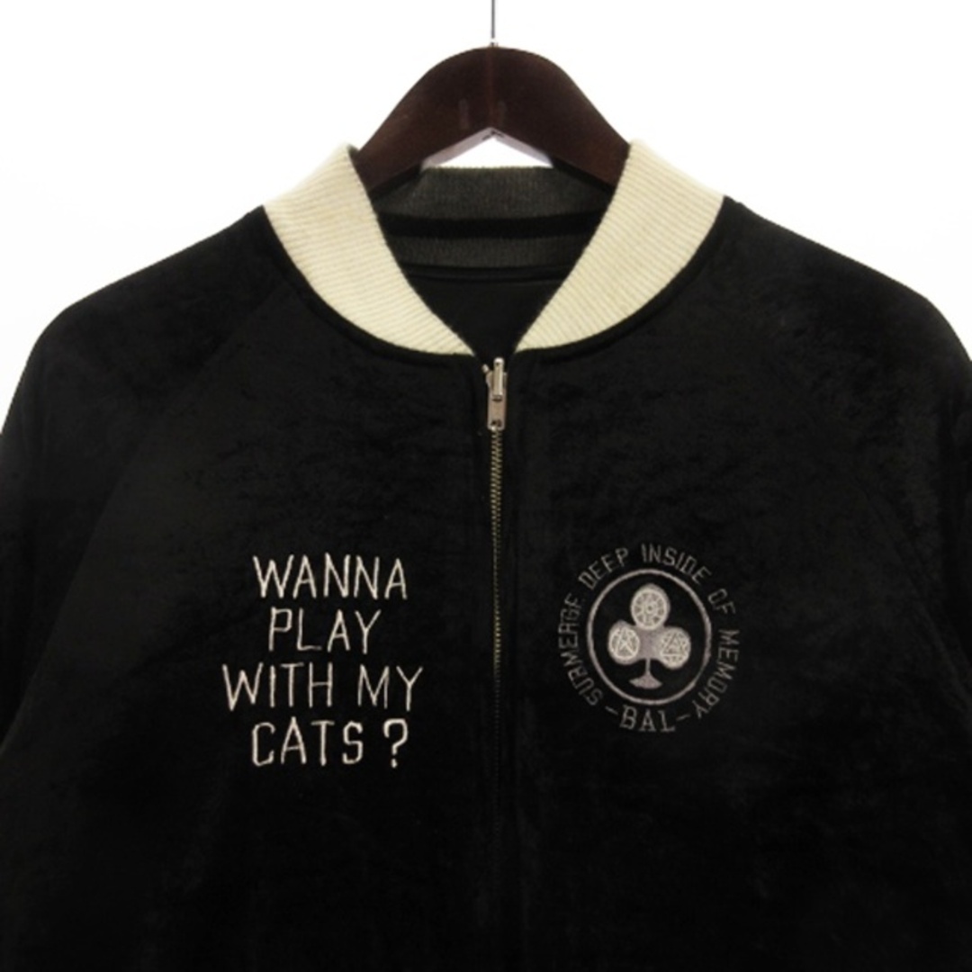 BAL - バル リバーシブル ジャケット スーベニア スカジャン 別珍 刺繍