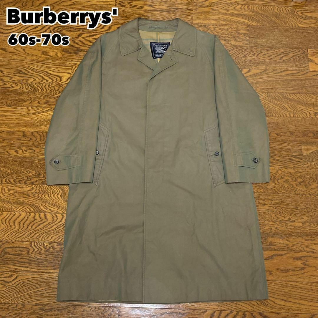 BURBERRY - 60s-70s Burberry バーバリー ステンカラーコート
