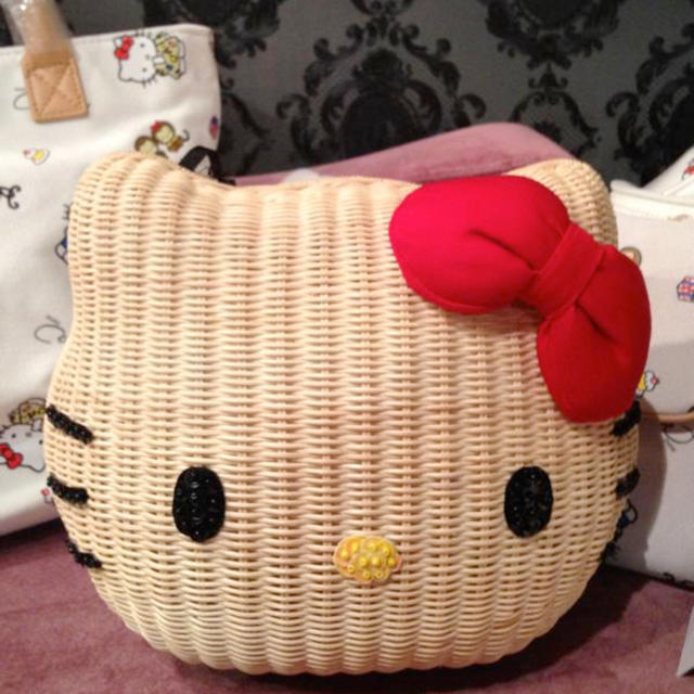 Nina mew - ニーナミュウ キティちゃんカゴバックの通販 by まな