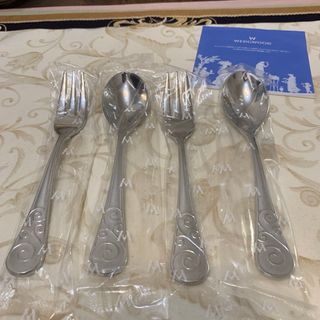希少ウェッジウッド スワルカトラリーデザートスプーンデザートフォーク
