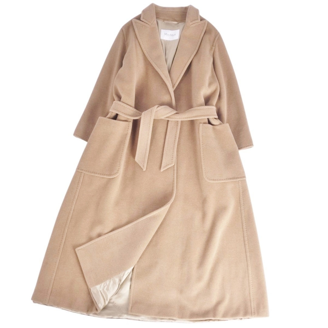 Max Mara - 極美品 マックスマーラ Max Mara コート 白タグ ロング