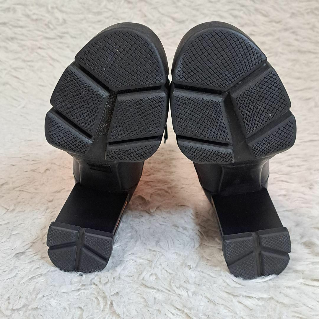 PRADA - 美品✨プラダ エンボスロゴサイドゴアブーツ レザーバイカラー