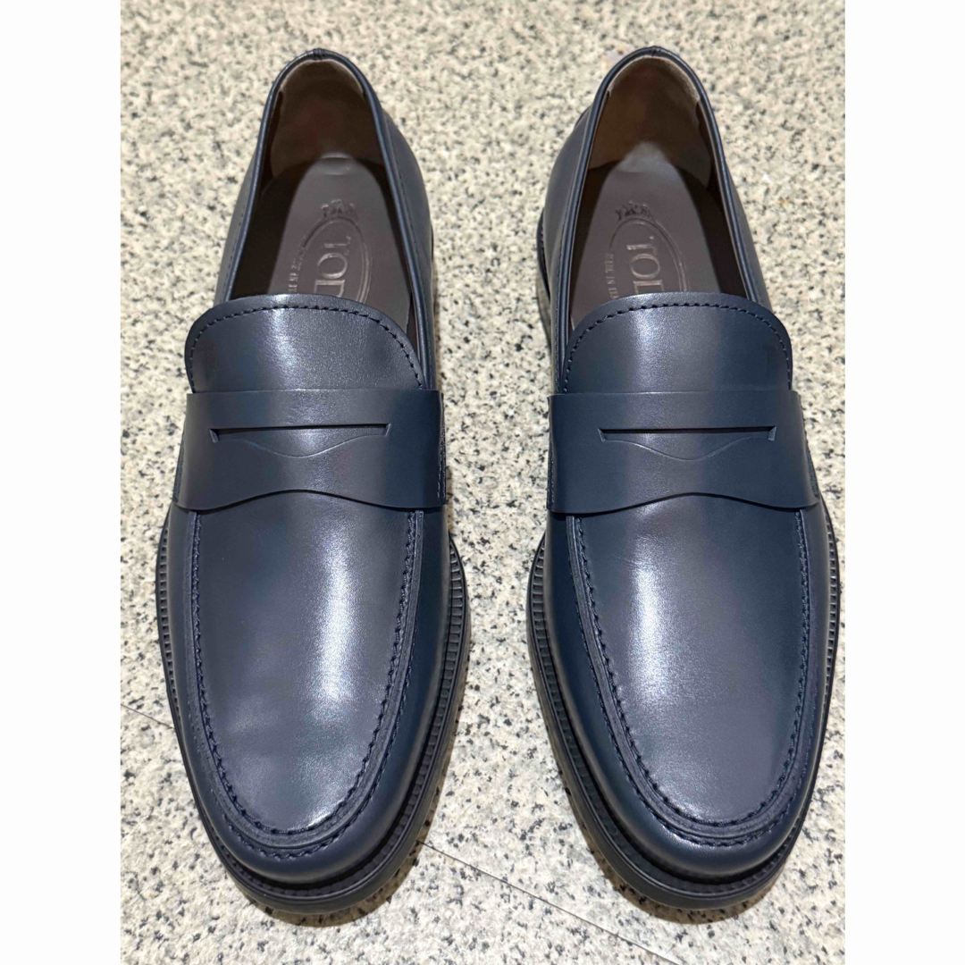 TOD'S - 新品未使用 トッズ メンズ ローファー ネイビーの通販 by まさ
