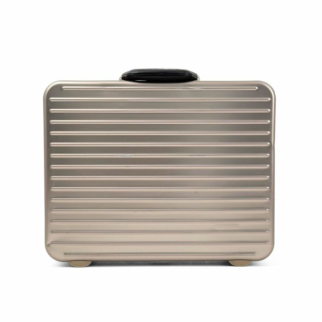 RIMOWA - リモワ チタンセーフ 2way 内装 全本革 革巻きハンドル