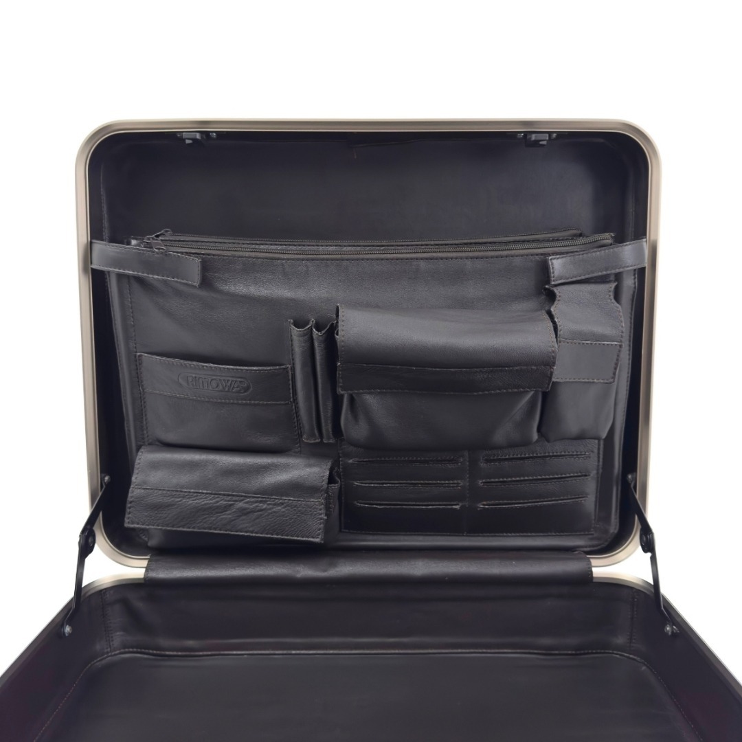 RIMOWA - リモワ チタンセーフ 2way 内装 全本革 革巻きハンドル