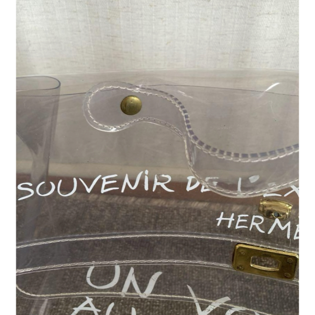 HERMES ビニールケリークリアトートバッグ 1997年展示会記念