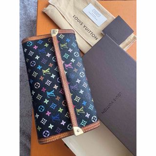 LOUIS VUITTON - 【廃盤品】ルイヴィトン マルチカラー三つ折長財布の