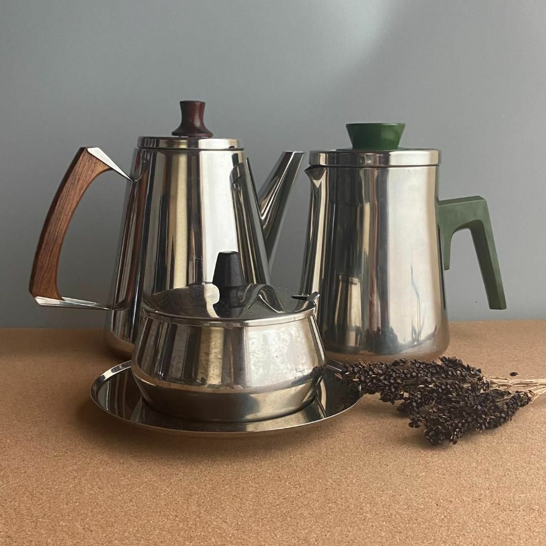 Nilsjohan ニルスヨハン ステンレス ヴィンテージ コーヒー ポット B