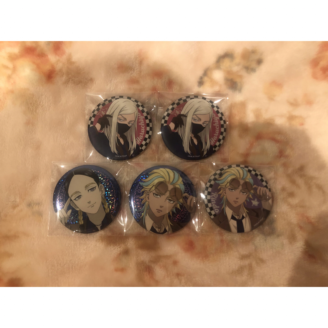 東京リベンジャーズ 原画展 アルティメタル缶バッジ 三途春千夜 【公式