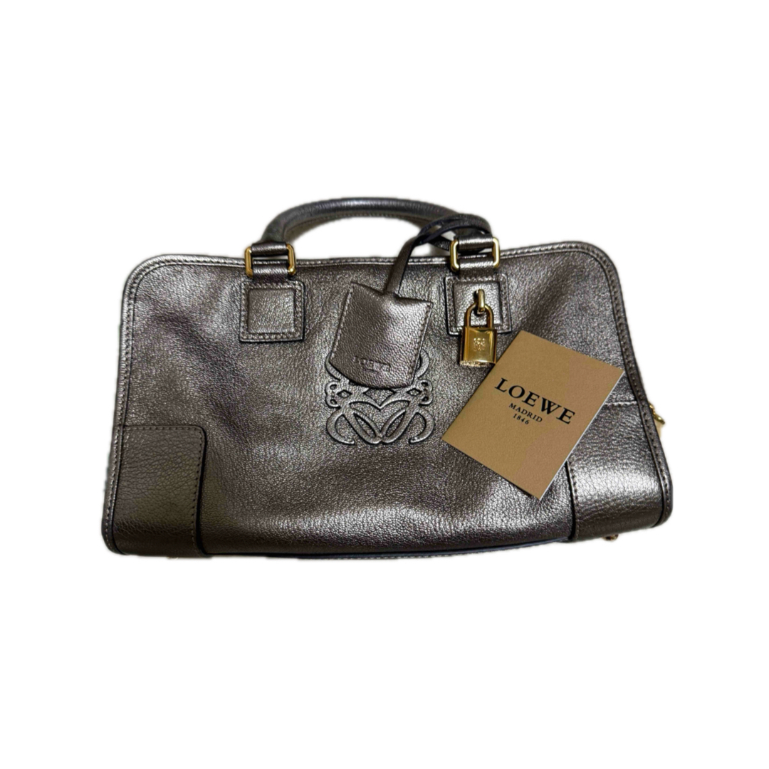 LOEWE - 期間限定お値下げ ロエベアマソナ28アナグラムレザーミニ