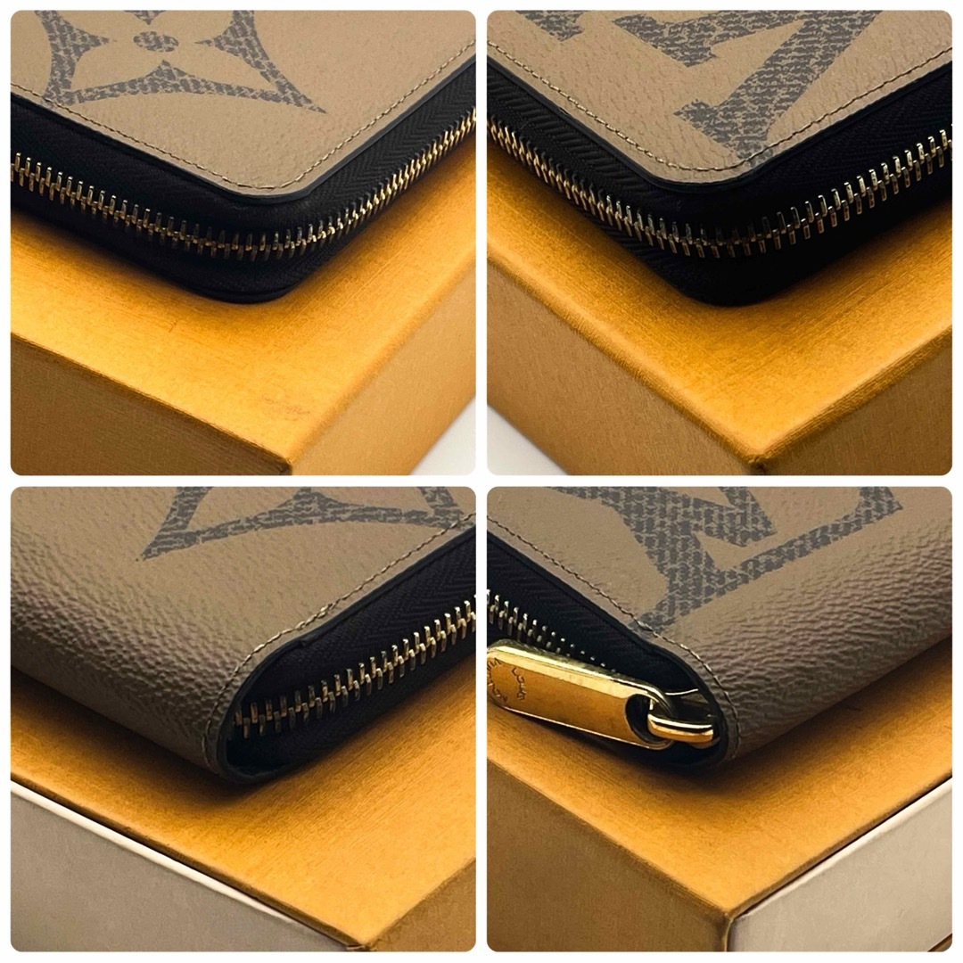 ルイヴィトン【現行RFID】モノグラムジャイアントリバースジッピー