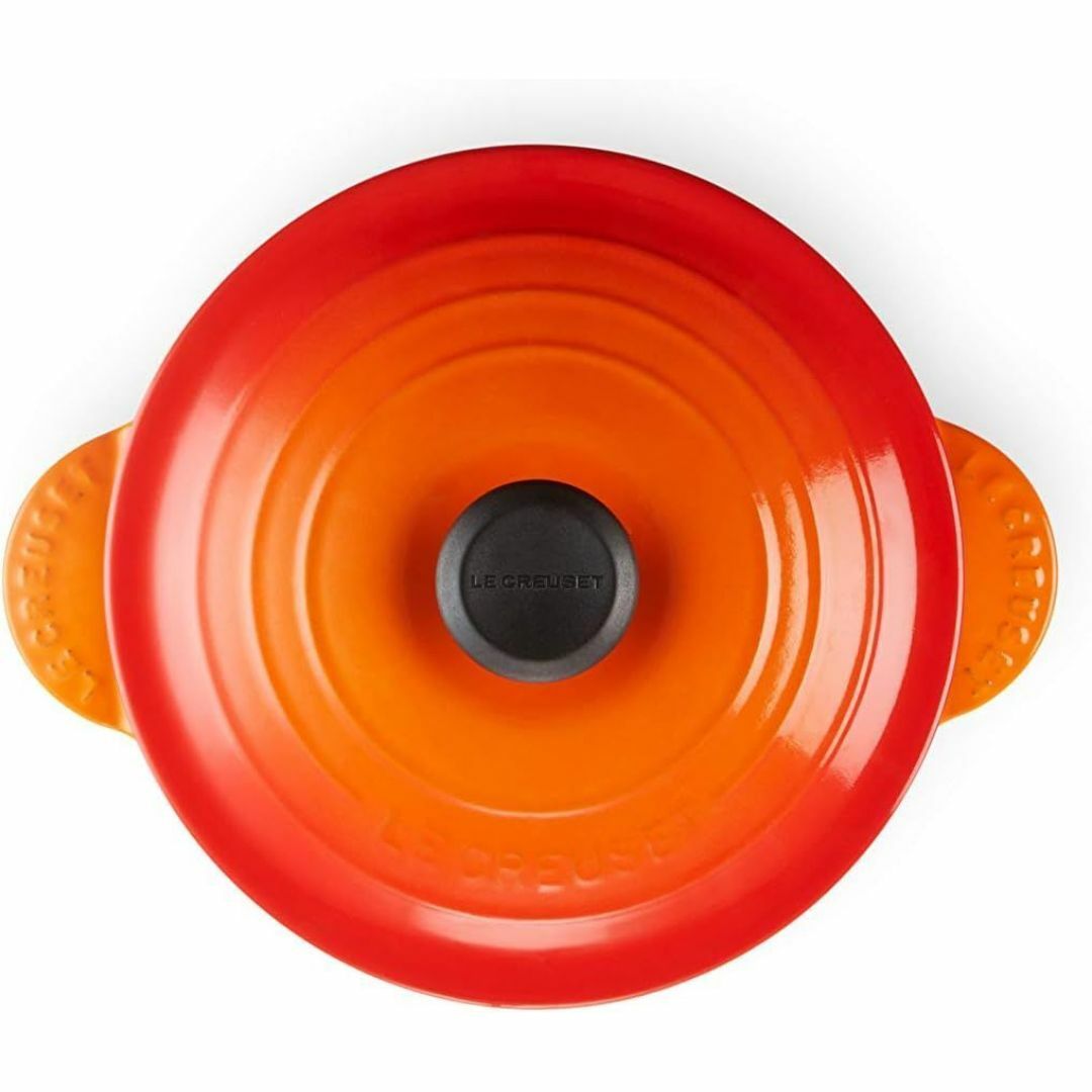 ル・クルーゼ ココット・エブリィ 20 オレンジ インナーリッド（内蓋）付