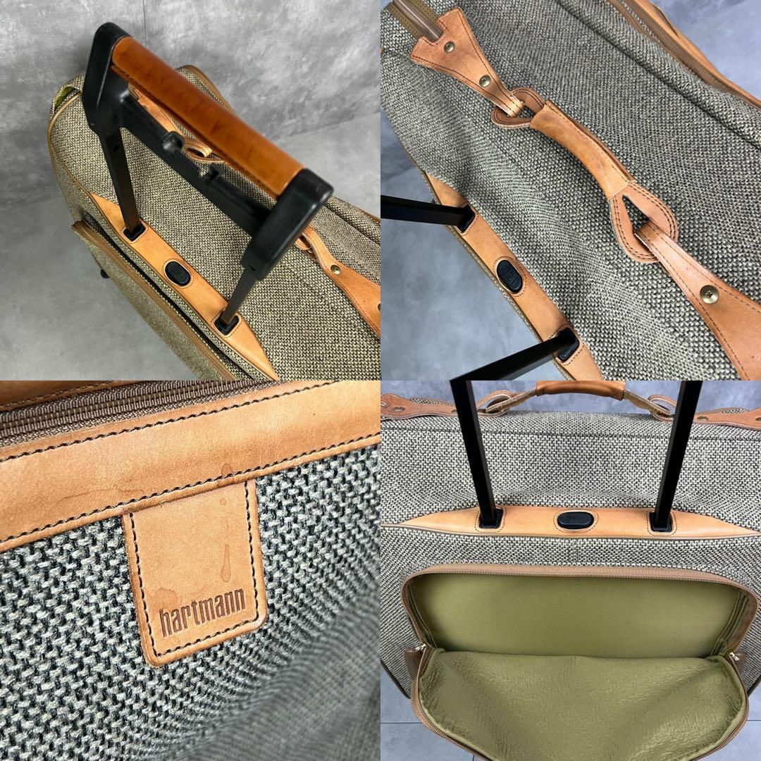 hartmann - 希少 廃盤品 ハートマン 大容量キャリーバッグ 2輪 スーツ