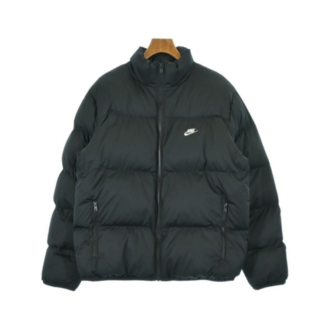 NIKE - NIKE ナイキ ダウンジャケット/ダウンベスト L 黒 【古着