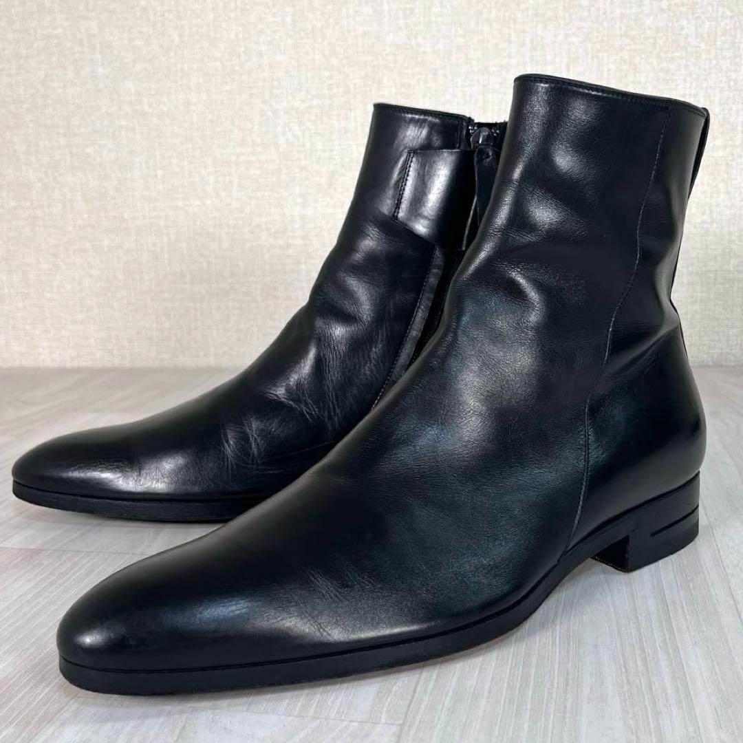 DIOR HOMME - 【美品・エディ期】ディオール オム サイドジップ ブーツ