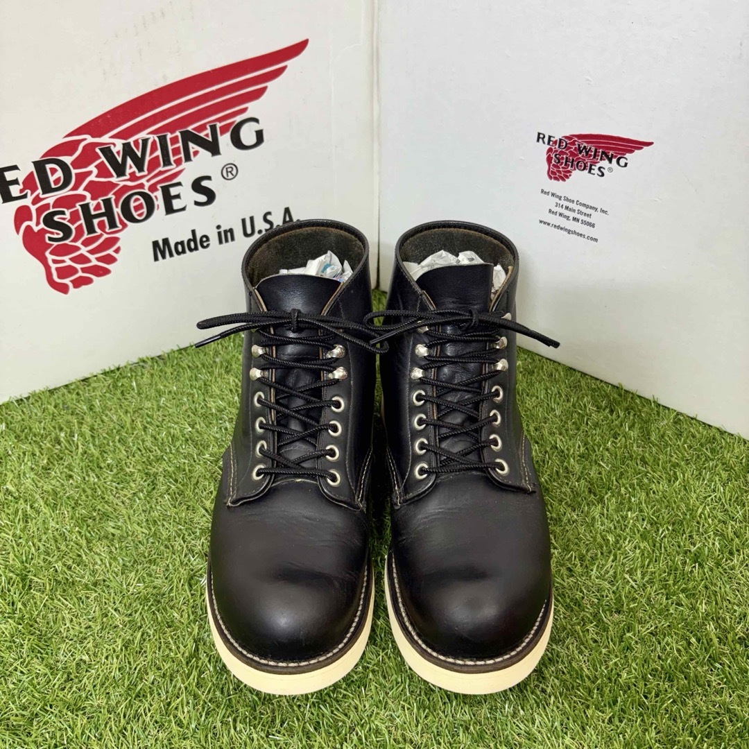 REDWING - 【安心品質0619】茶芯8165廃盤レッドウイング廃盤ブーツ送料