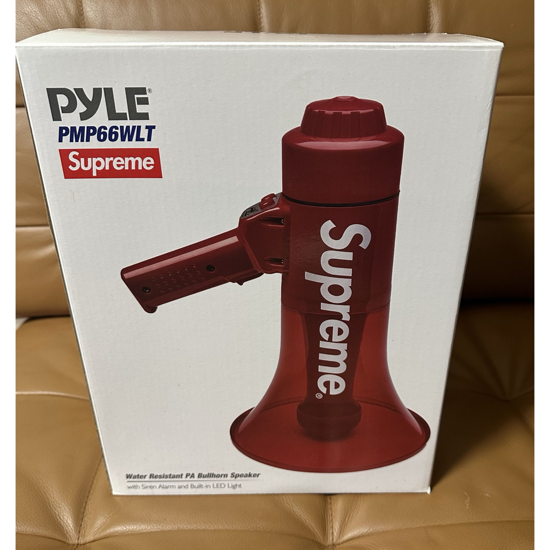 Supreme - 【未使用】supreme 拡声器 メガホン PYLE LEDライト防水