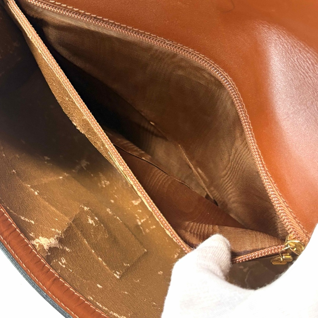 Bally - BALLY バリー セカンドバッグ クラッチバッグ レザー ブラウン