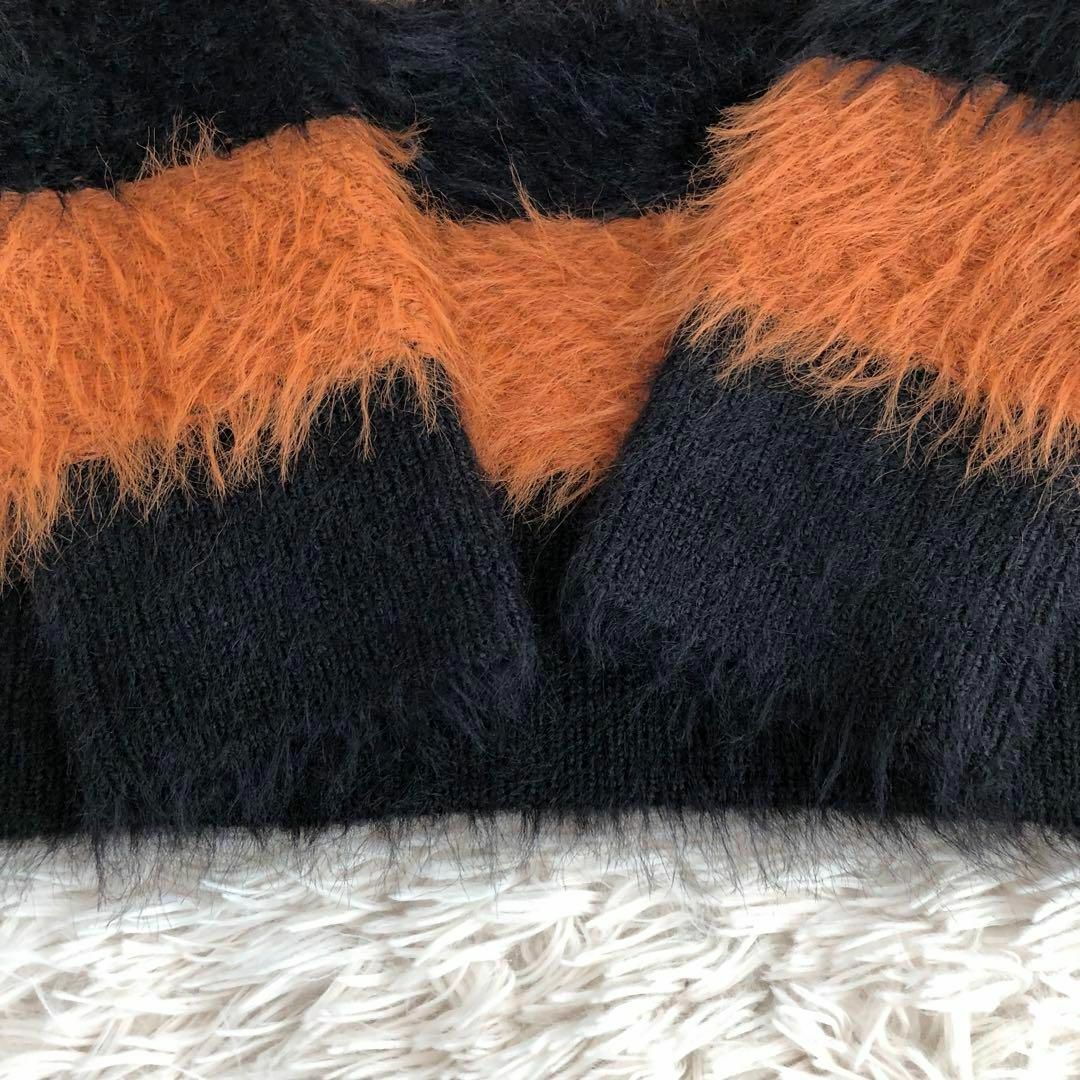 NUMBER (N)INE - ナンバーナインボーダーシャギーニットセーター