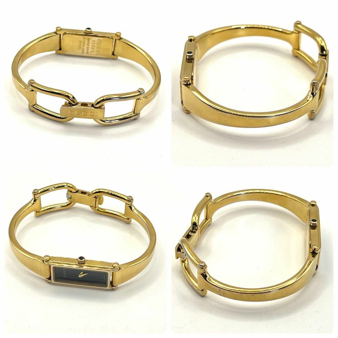 GUCCI - 新品電池✨ グッチ 1500L レディース 時計 バングルウォッチ