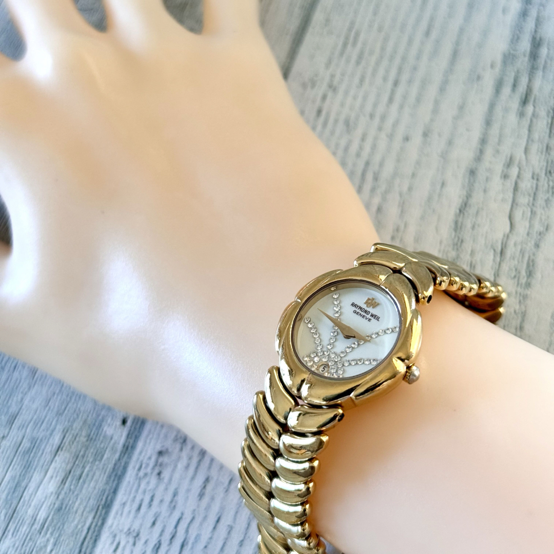 希少】RAYMOND WEIL レイモンドウィル 腕時計 ゴールド9935-2の通販 by