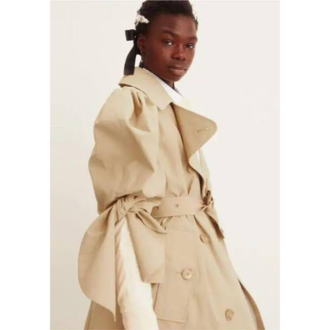 Simone Rocha - Simone Rocha x H&M パフスリーブ トレンチコート