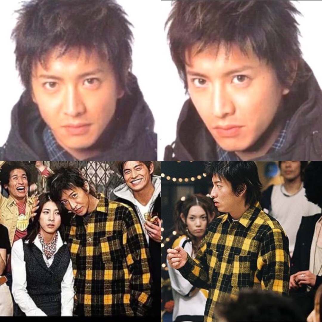 General Research - キムタク着 ジェネラルリサーチ ウール チェック