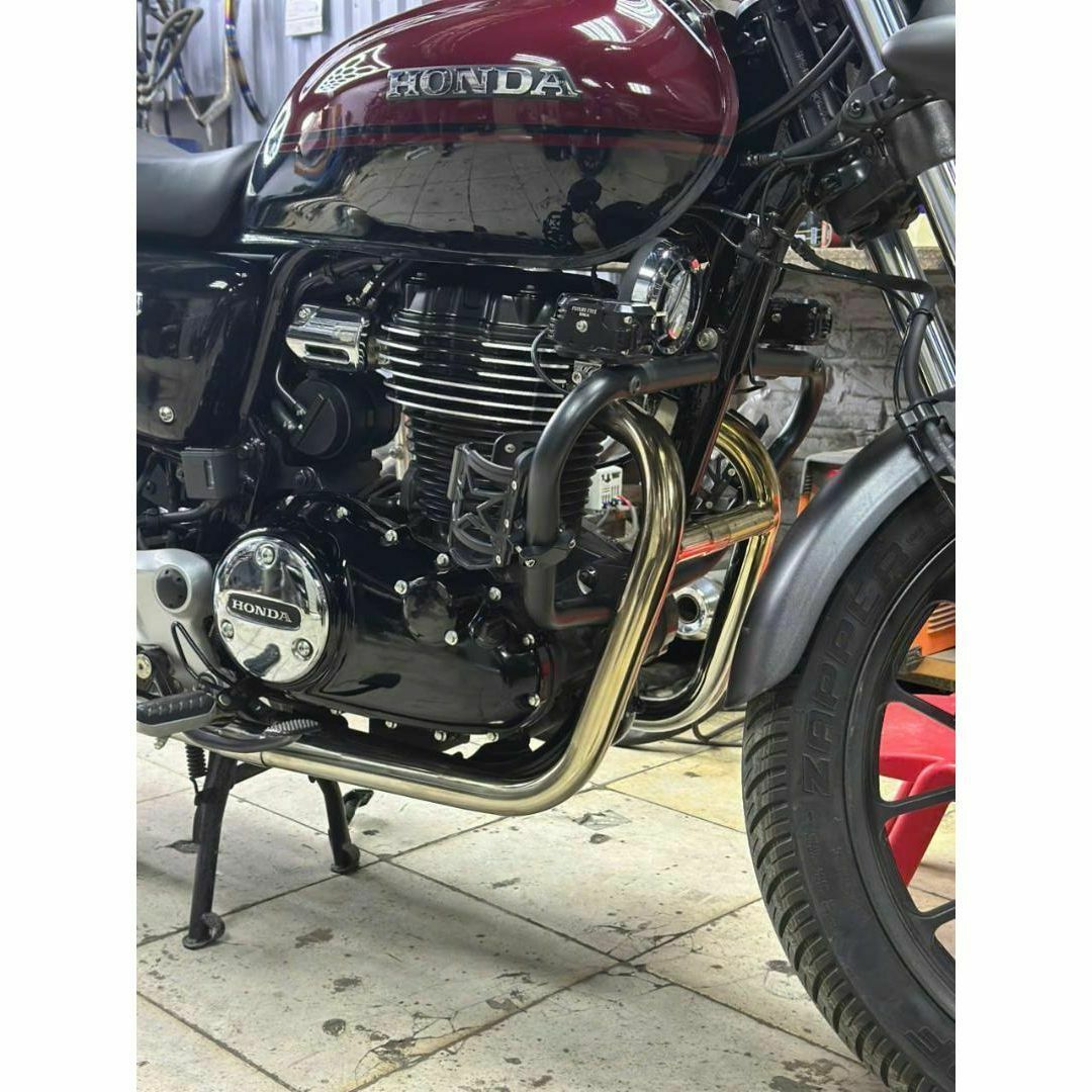 GB350 Javimotor 2本出し フルエキゾースト マフラーの通販 by Javi