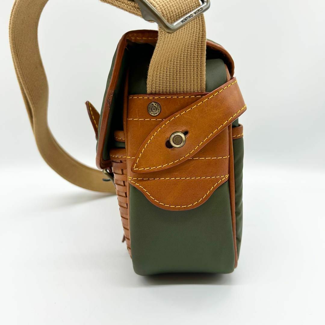 希少 HUNTING WORLD ハンティングワールド メッセンジャーバッグ