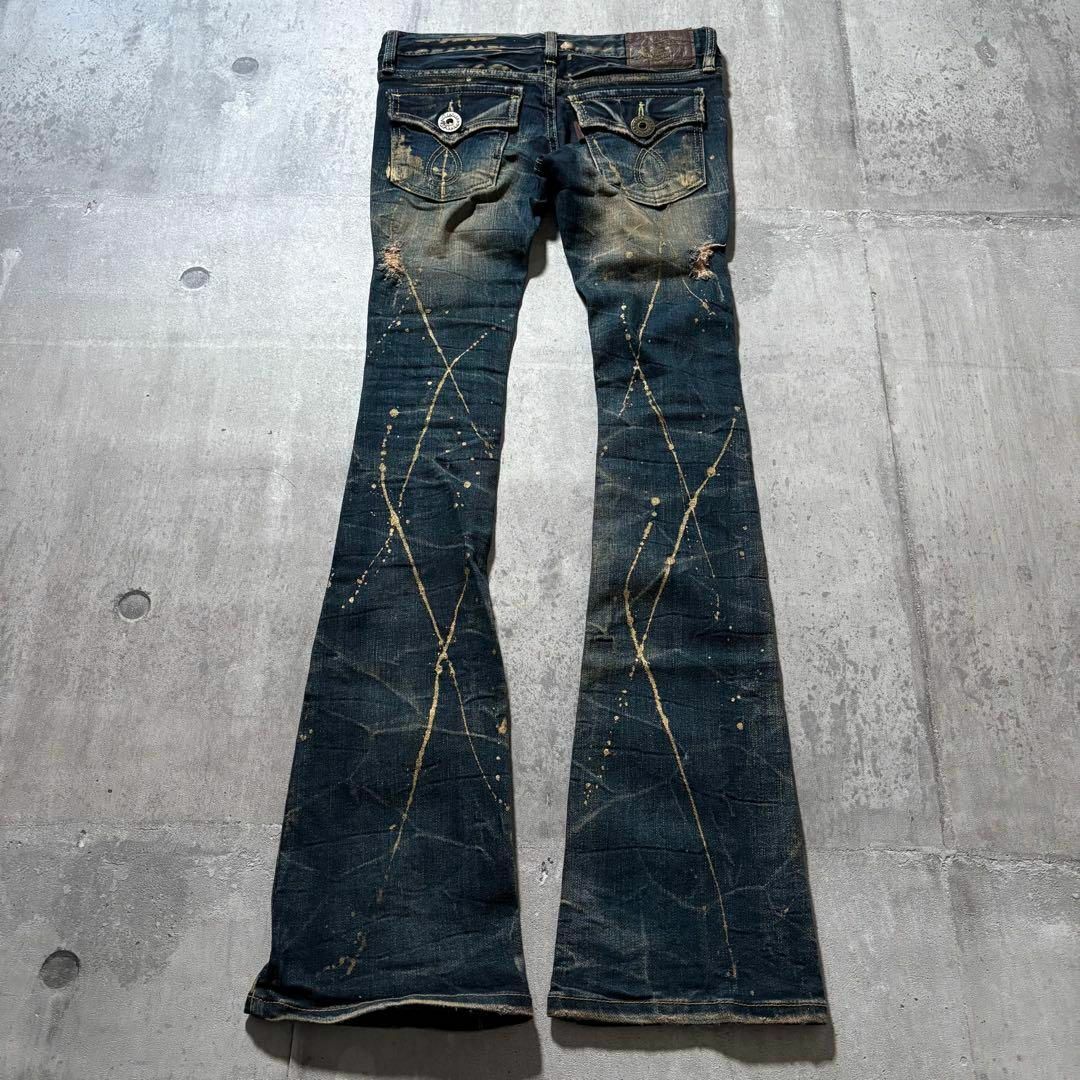 d.i.a ダメージ加工 ブーツカットデニムd.i.a. ダメージ加工ブーツ