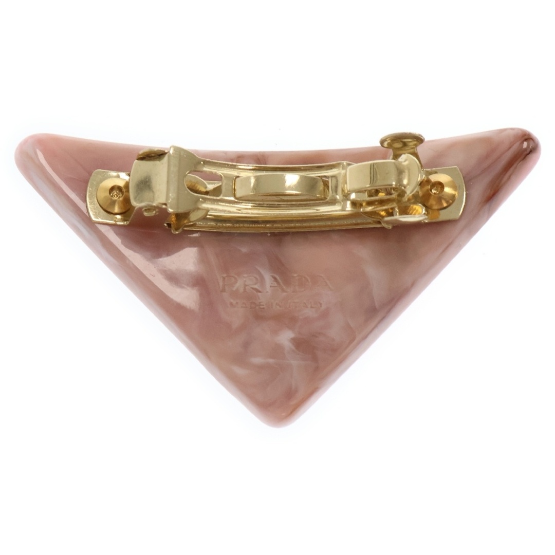 PRADA - PRADA プラダ トライアングルロゴプレート ラインストーン付き