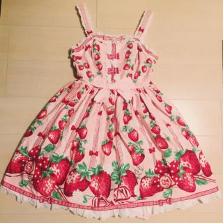 Angelic Pretty - Angelic Pretty♡摘みたていちご柄JSKセットの通販