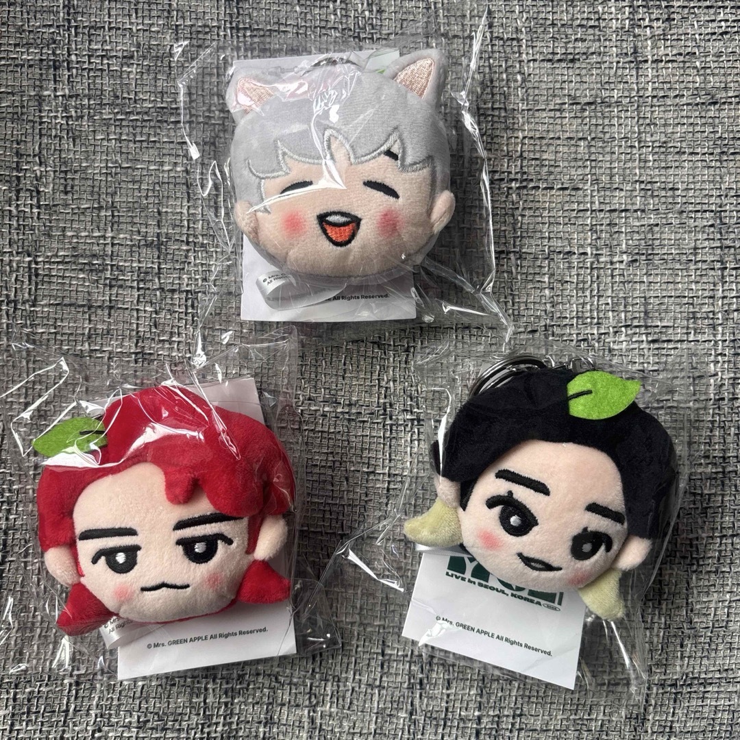 Mrs. GREEN APPLE ぬいぐるみ キーリング 新品未開封
