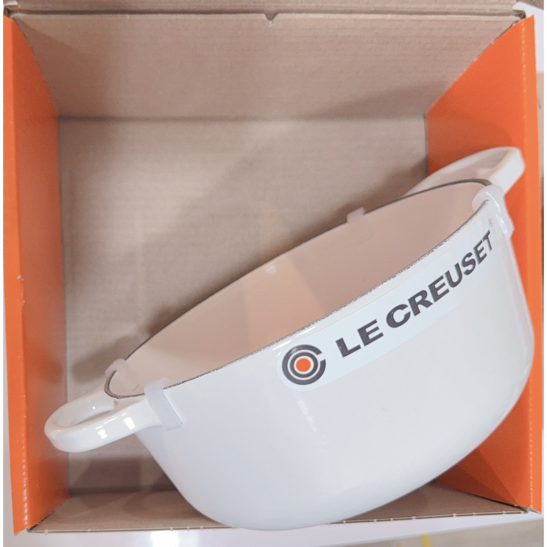 LE CREUSET - 【新品】シグニチャー ココット・ロンド 20cm ホワイト