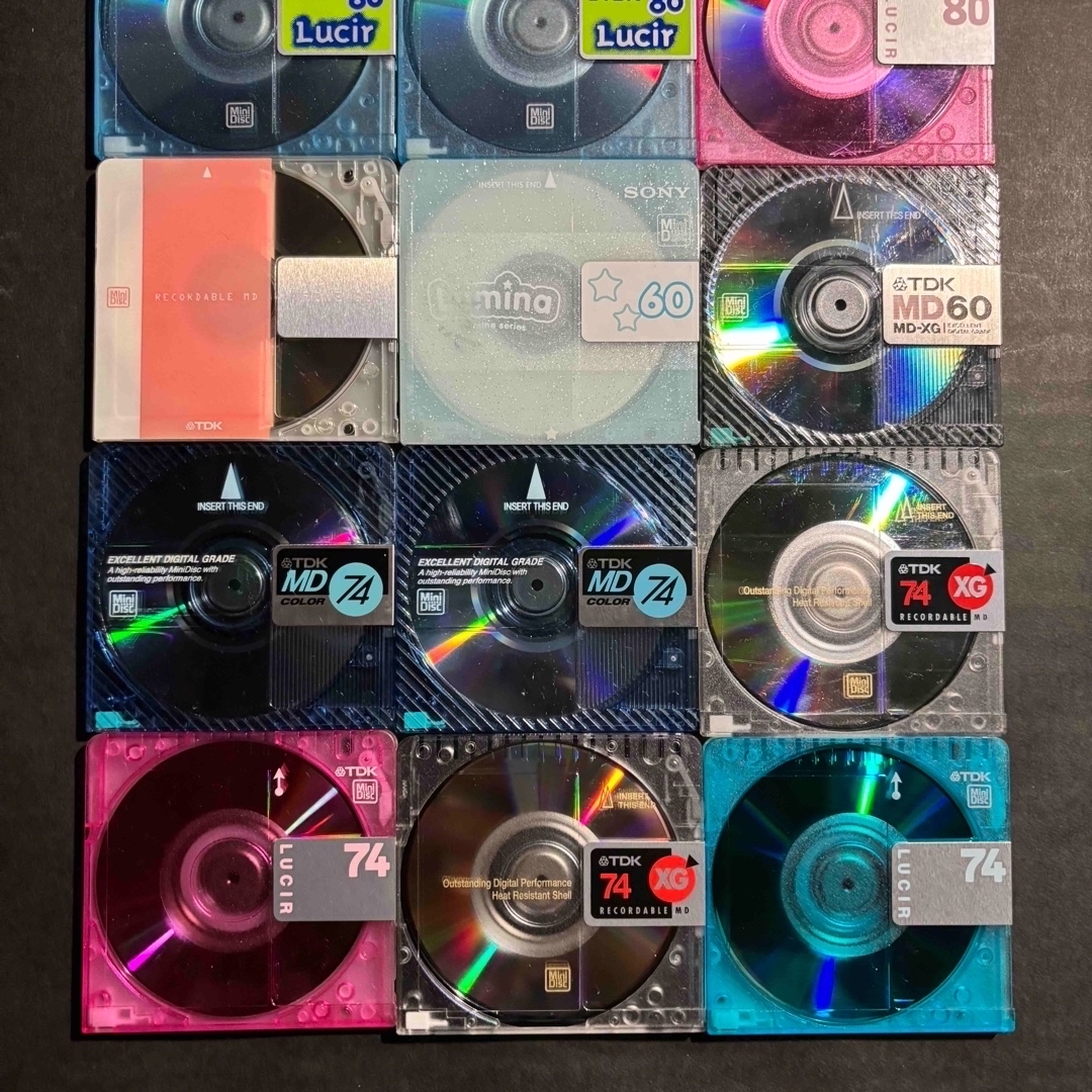 MDディスク 12枚セット ジャンクの通販 by さむらい's shop｜ラクマ
