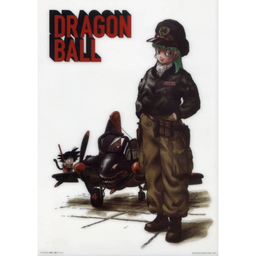 ドラゴンボール ブルマと孫悟空 アートポスター(プラ製) 鳥山明の通販