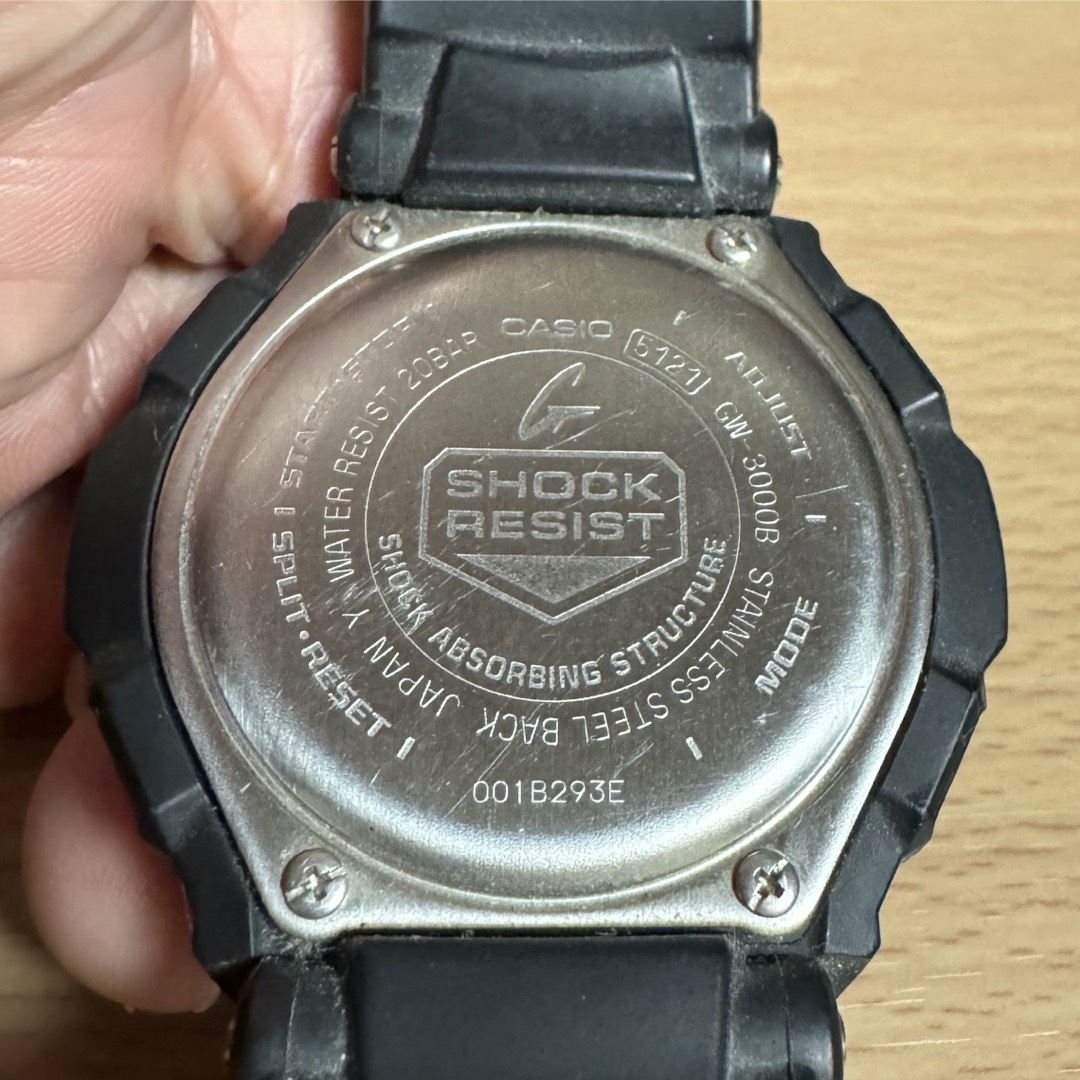 CASIO - [カシオ] 腕時計 ジーショック 電波ソーラー GW-3000B中古電池