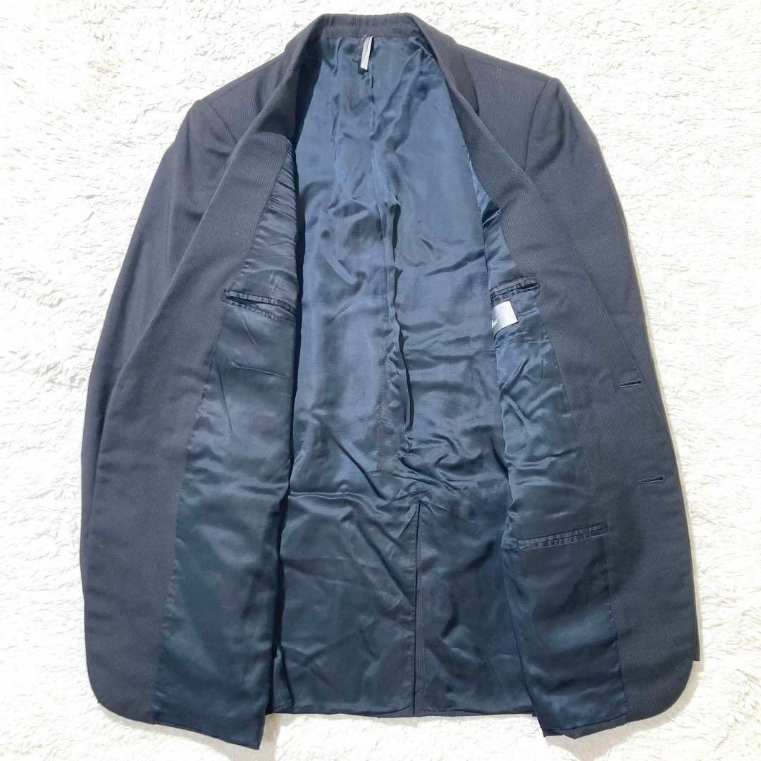 DIOR HOMME - Dior Homme スーツ セットアップ ブラック ストライプ L