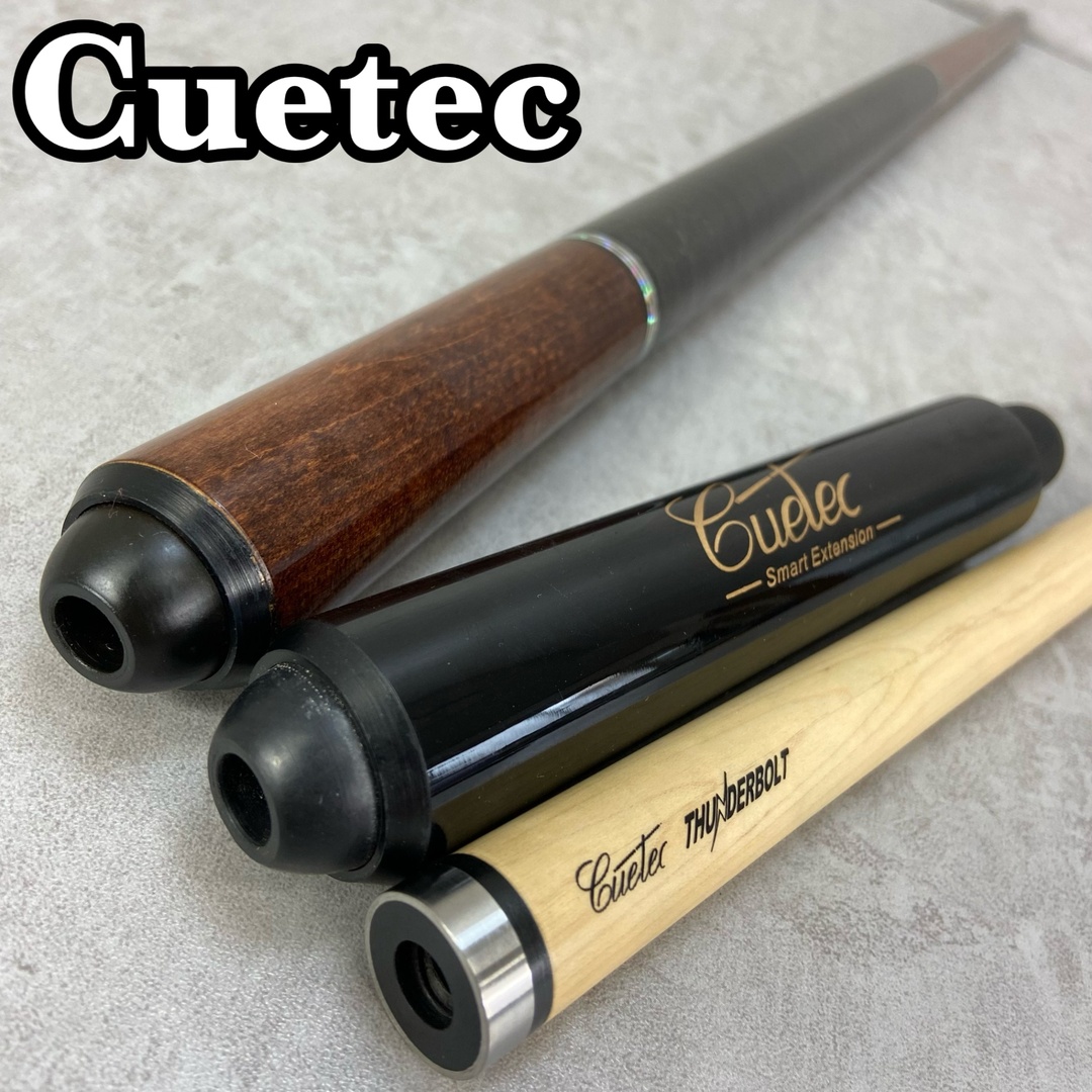 2点セット ビリヤード キュー J＆J Cuetec キューテック ビリヤード