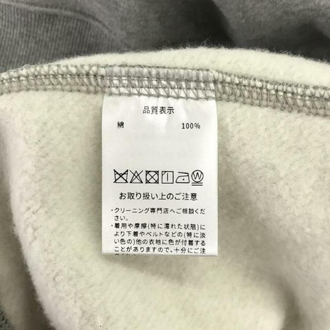 AMOMMA / アモマ | PUFF SLEEVE SWEAT 裏起毛 トレーナー | グレー