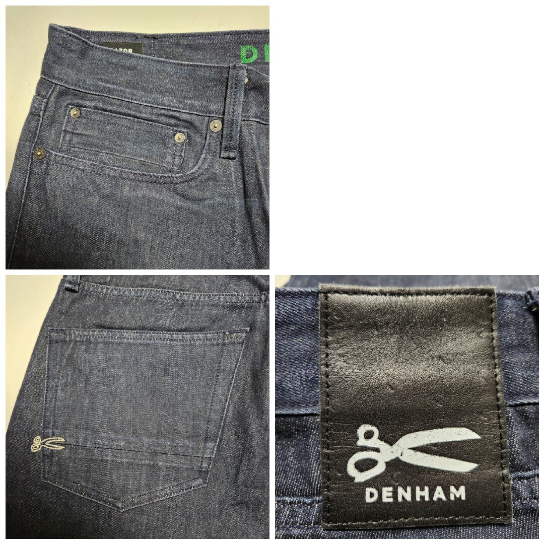 DENHAM - 【美品】デンハム RAZOR MIILWS カンディアーニ イタリア製