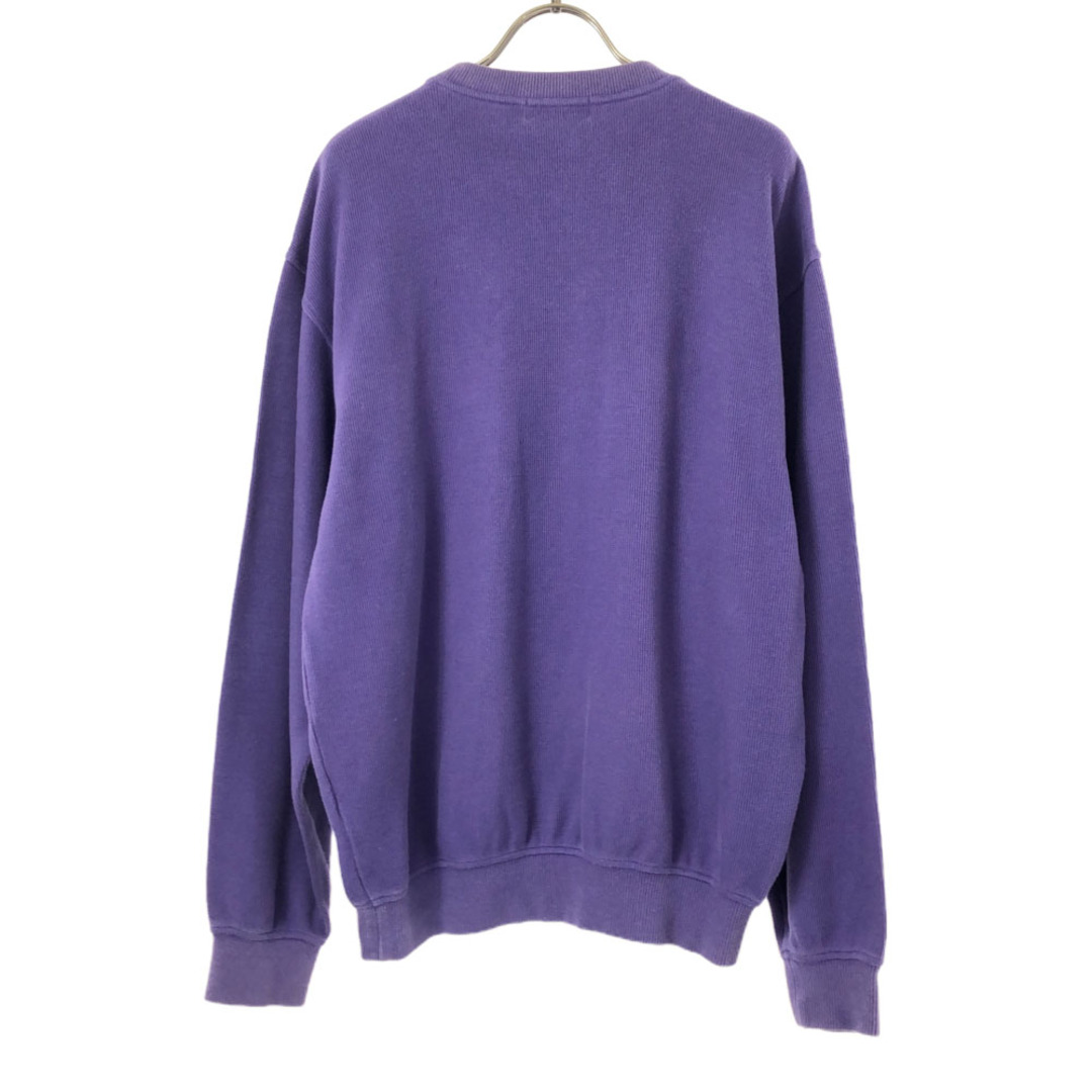 Santafe - サンタフェ 日本製 プリント 長袖 トレーナー 48 パープル