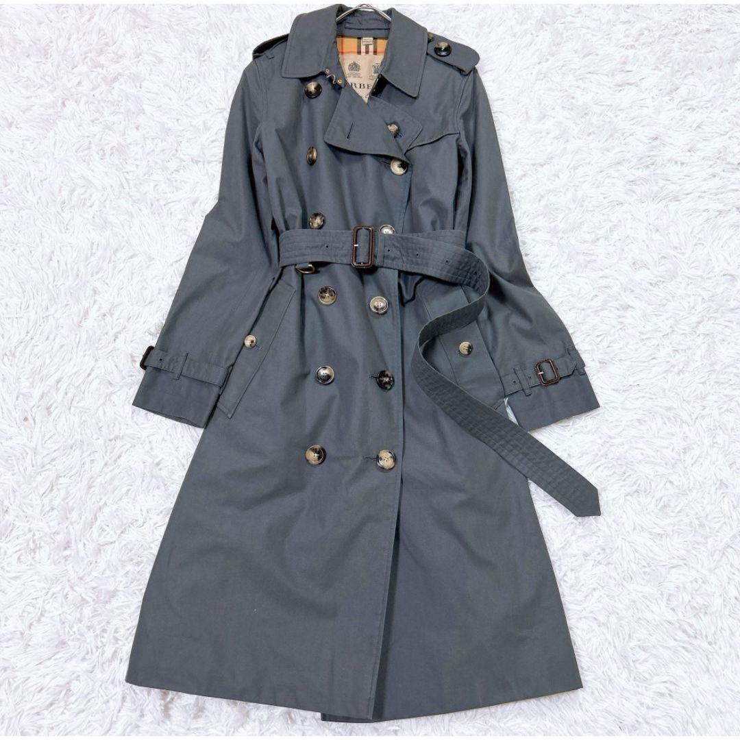 BURBERRY - 極美品34Burberryバーバリートレンチコートケンジントン