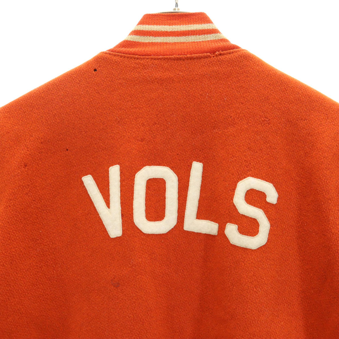 Nordic 70s ヴィンテージ スタジャン 16 オレンジ Nordic ブルゾン