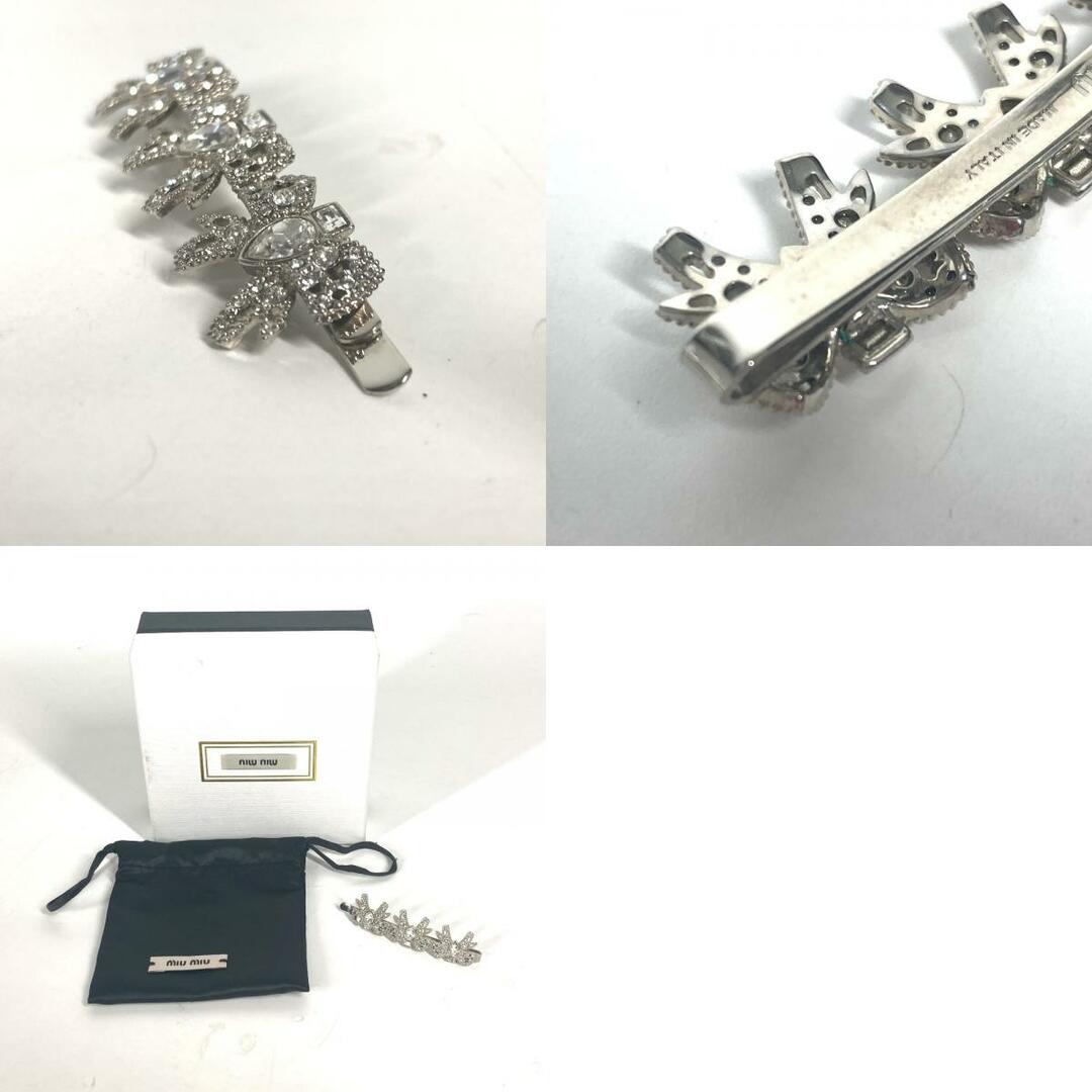 MIU MIU - ミュウミュウ MIUMIU リボン ラインストーン りぼん 5JF031