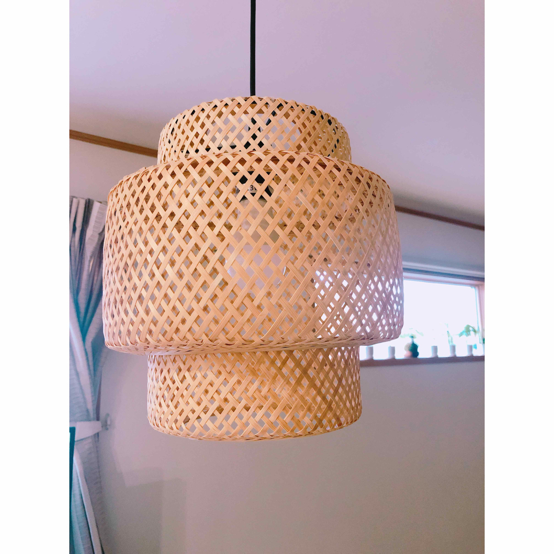 IKEA - IKEA SINNERLIG スィネリグ バンブーライト 美品 27cmの通販 by